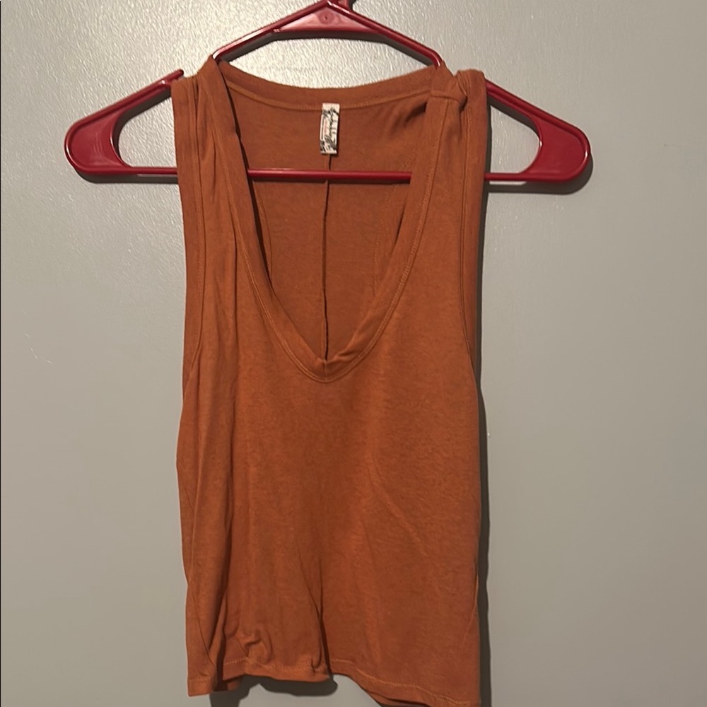 Free People Terracotta Tank Top
